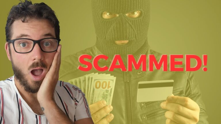 I  was scammed!